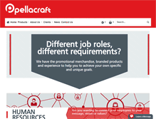 Tablet Screenshot of pellacraft.com